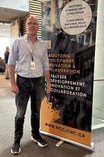 Attending the first conference of the National Cybersecurity Consortium | Consortium national pour la cybersécurité in Banff, Alberta.