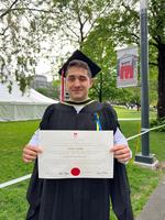 Congradulations to Anton Gladyr on graduating with an MSc degree from McGill University!