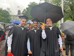 Congratulations to former MSc students Felix Mathew and Chris Lund for officially graduating in-person from McGill University!