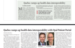 Article about the Quebec SmartCare Consortium in Canadian Healthcare Technology